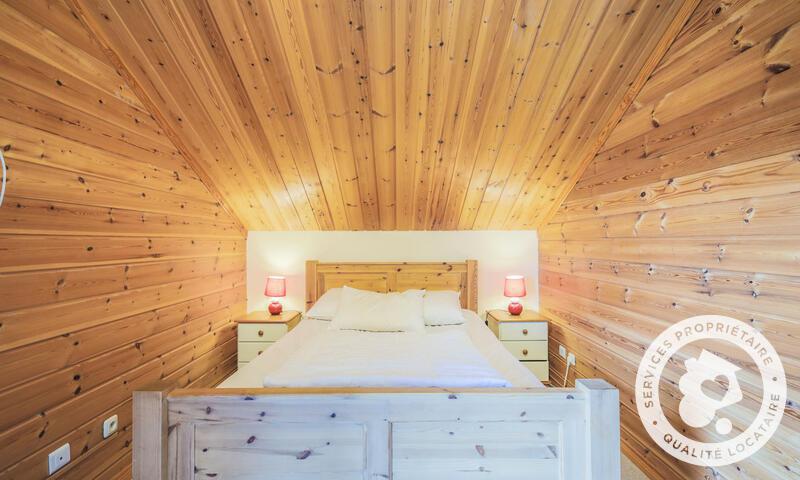 Holiday in mountain resort 5 room chalet 8 people (Prestige 110m²) - Les Chalets de Flaine Hameau - MH - Flaine - Bedroom