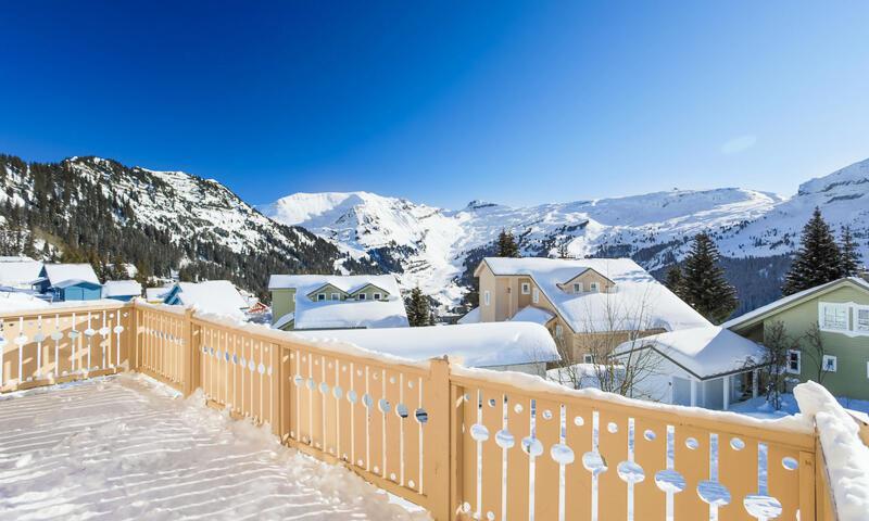 Urlaub in den Bergen 7 Zimmer Chalet für 12 Personen (Prestige 180m²) - Les Chalets de Flaine Hameau - MH - Flaine - Draußen im Sommer