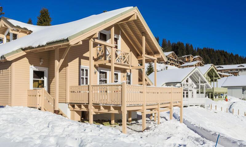 Urlaub in den Bergen 7 Zimmer Chalet für 12 Personen (Prestige 180m²) - Les Chalets de Flaine Hameau - MH - Flaine - Draußen im Sommer