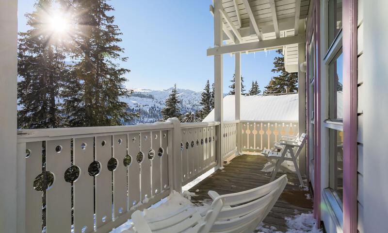 Urlaub in den Bergen 4 Zimmer Chalet für 8 Personen (Sélection 84m²) - Les Chalets de Flaine Hameau - MH - Flaine - Draußen im Sommer