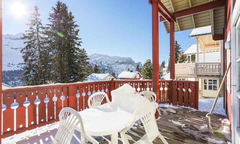 Wakacje w górach Domek górski 3 pokojowy 6 osób (Confort 70m²) - Les Chalets de Flaine Hameau - MH - Flaine - Na zewnątrz latem