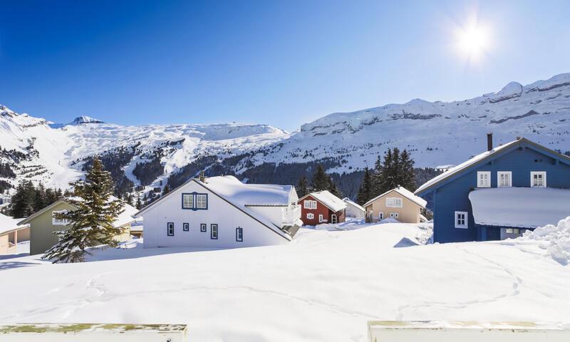 Vakantie in de bergen Chalet 5 kamers 8 personen (Confort 110m²) - Les Chalets de Flaine Hameau - MH - Flaine - Buiten zomer