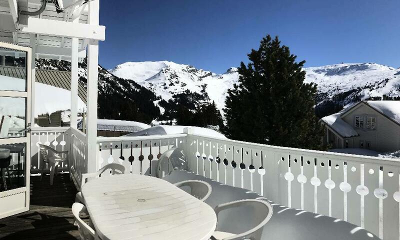 Wakacje w górach Domek górski 5 pokojowy 10 osób (110m²) - Les Chalets de Flaine Hameau - MH - Flaine - Na zewnątrz latem