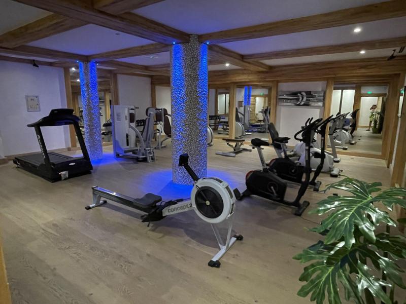 Holiday in mountain resort LES CHALETS DE FLAMBEAU - La Bresse - Fitness room