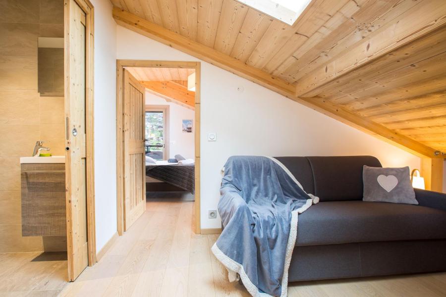 Urlaub in den Bergen 5 Zimmer Maisonettewohnung für 9 Personen (A201) - Les Chalets de Joux Plane - Morzine - Offener Schlafbereich