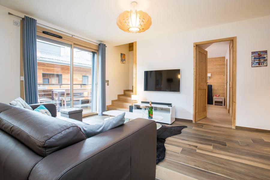 Wakacje w górach Apartament duplex 5 pokojowy 9 osób (A201) - Les Chalets de Joux Plane - Morzine - Pokój gościnny