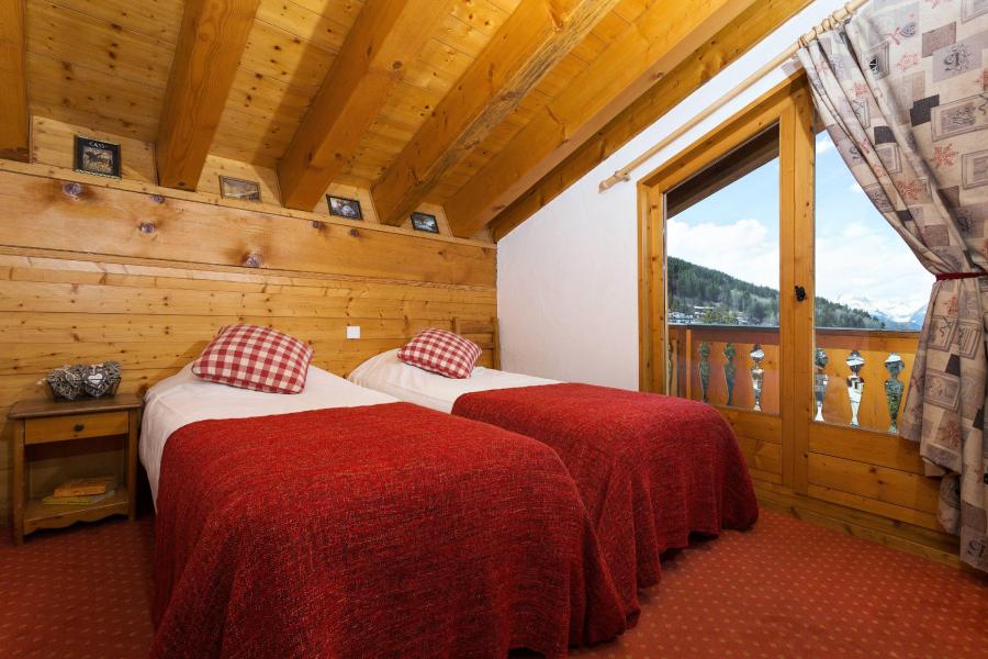 Urlaub in den Bergen Les Chalets de la Tania - La Tania - Zwei Einzelbetten
