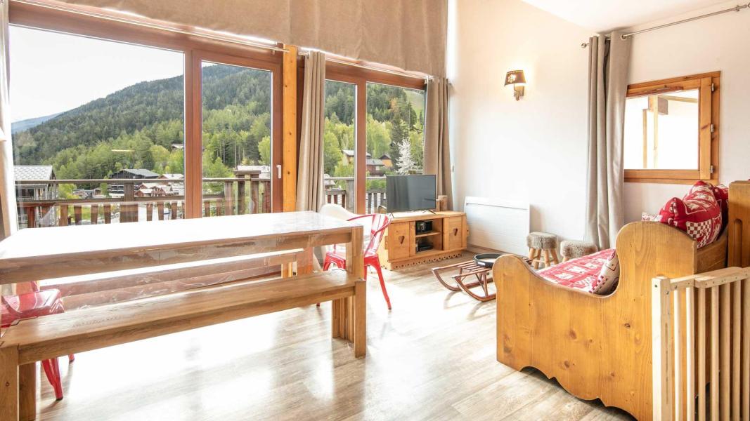 Holiday in mountain resort 4 room duplex apartment 10 people (CV1305) - Les Chalets de la Vanoise - La Norma - Living room