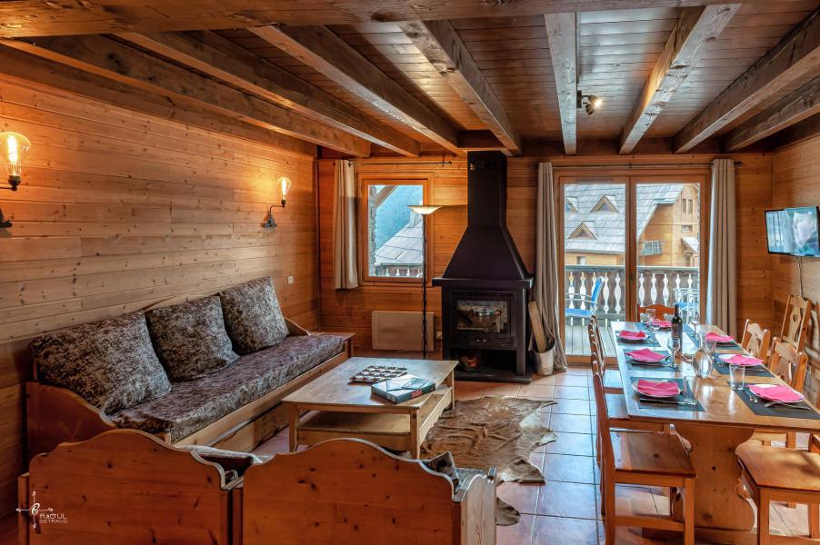 Holiday in mountain resort 4 room mezzanine chalet 10 people (14) - Les Chalets de Praroustan - Pra Loup - Living room