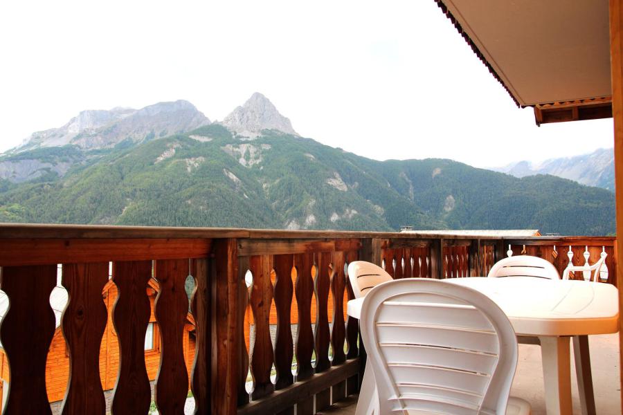 Rent in ski resort 2 room apartment sleeping corner 6 people (E102) - Les Chalets de Praroustan - Pra Loup - Summer outside