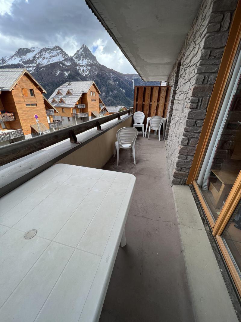 Urlaub in den Bergen Studio für 6 Personen (B02) - Les Chalets de Praroustan - Pra Loup - Terrasse