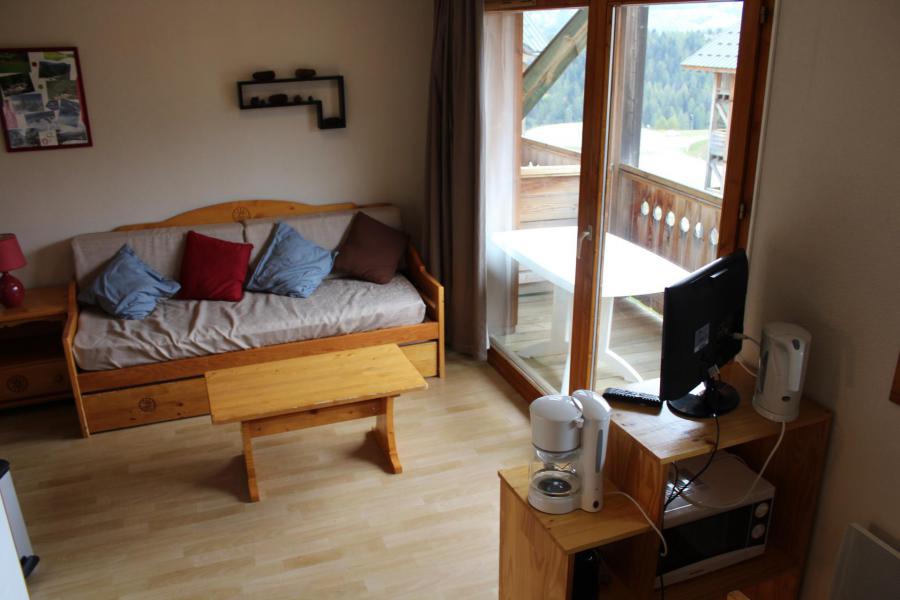 Urlaub in den Bergen 3-Zimmer-Appartment für 6 Personen (AN32) - Les Chalets de SuperD Ancolie - Superdévoluy - Wohnzimmer