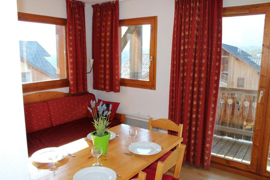 Urlaub in den Bergen 3-Zimmer-Appartment für 6 Personen (AN43) - Les Chalets de SuperD Ancolie - Superdévoluy - Wohnzimmer