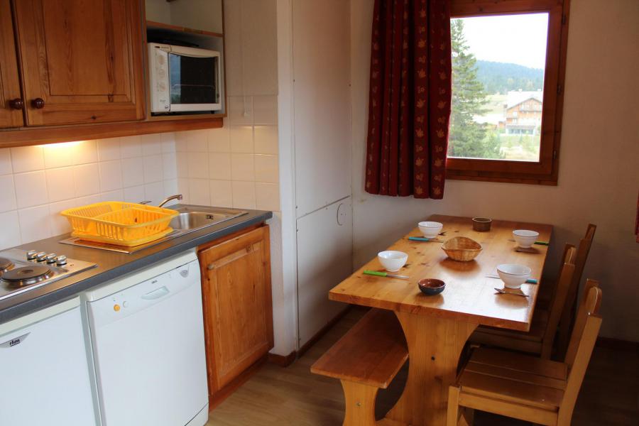 Urlaub in den Bergen 3-Zimmer-Appartment für 6 Personen (AN45) - Les Chalets de SuperD Ancolie - Superdévoluy - Küche