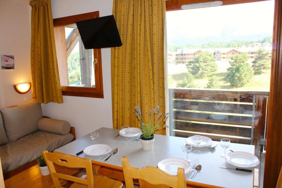 Urlaub in den Bergen 2-Zimmer-Holzhütte für 4 Personen (CB23) - Les Chalets de SuperD Chardon Bleu - Superdévoluy - Wohnzimmer