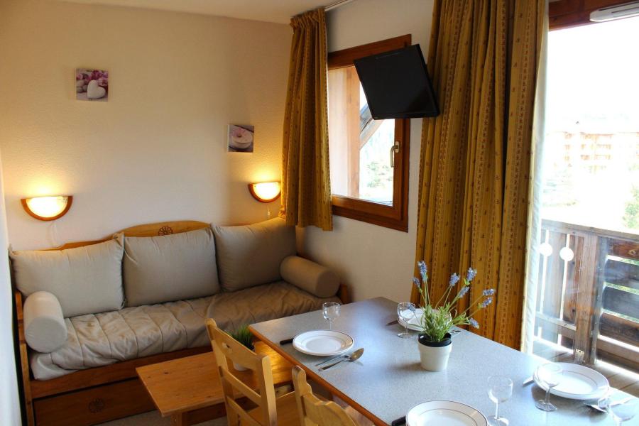 Urlaub in den Bergen 2-Zimmer-Holzhütte für 4 Personen (CB23) - Les Chalets de SuperD Chardon Bleu - Superdévoluy - Wohnzimmer