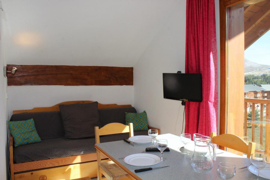 Holiday in mountain resort 3 room apartment 6 people (CB43) - Les Chalets de SuperD Chardon Bleu - Superdévoluy - Living room