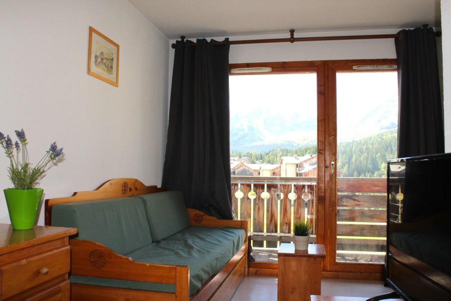 Holiday in mountain resort 2 room apartment sleeping corner 6 people (EG34) - Les Chalets de SuperD Eglantier - Superdévoluy - Living room