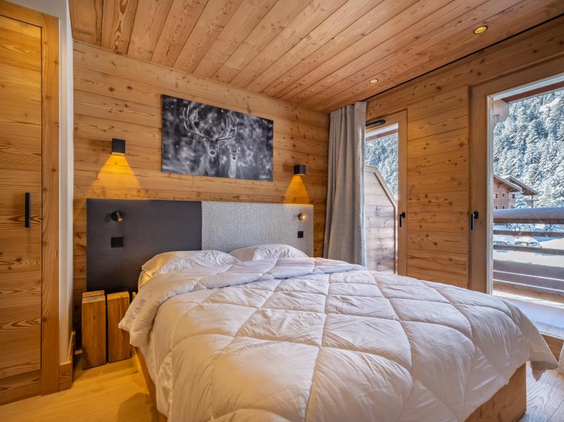 Urlaub in den Bergen 3-Zimmer-Holzhütte für 8 Personen (1) - Les Chalets de Tueda - Méribel-Mottaret - Schlafzimmer