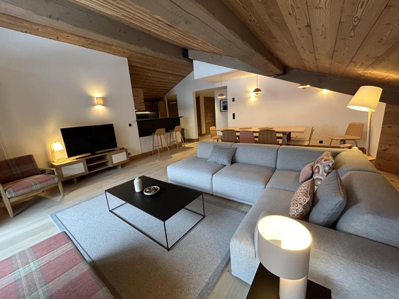 Holiday in mountain resort 4 room apartment 10 people (4) - Les Chalets de Tueda - Méribel-Mottaret - Living room