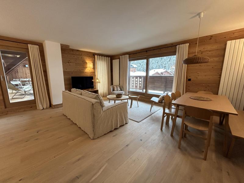 Holiday in mountain resort 4 room apartment 6 people (8) - Les Chalets de Tueda - Méribel-Mottaret - Living room