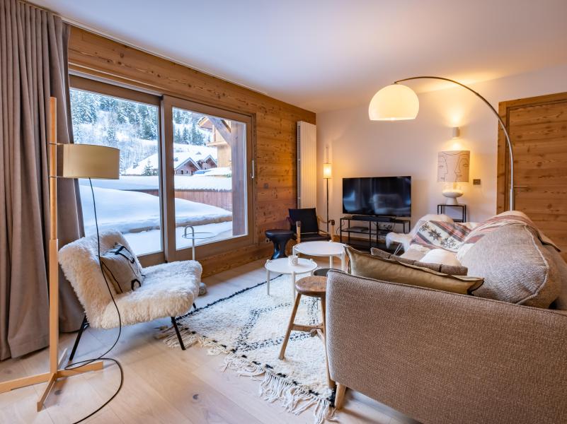 Urlaub in den Bergen 4-Zimmer-Appartment für 8 Personen (6) - Les Chalets de Tueda - Méribel-Mottaret - Wohnzimmer