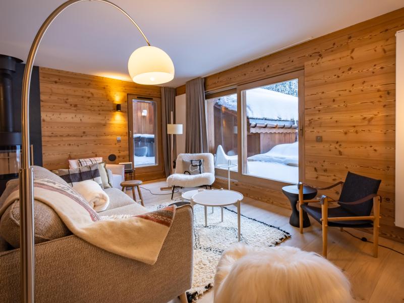 Urlaub in den Bergen 4-Zimmer-Appartment für 8 Personen (6) - Les Chalets de Tueda - Méribel-Mottaret - Wohnzimmer