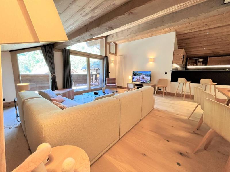 Urlaub in den Bergen 5-Zimmer-Appartment für 10 Personen (4) - Les Chalets de Tueda - Méribel-Mottaret - Wohnzimmer