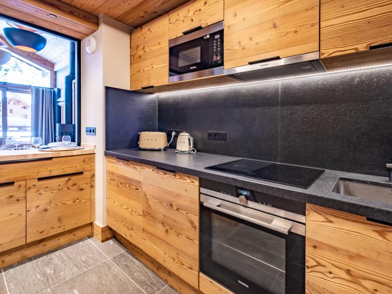 Vacaciones en montaña Apartamento 3 piezas cabina para 8 personas (1) - Les Chalets de Tueda - Méribel-Mottaret - Cocina