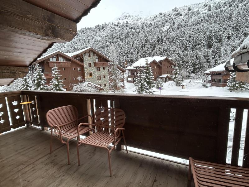 Vacaciones en montaña Apartamento 4 piezas para 10 personas (4) - Les Chalets de Tueda - Méribel-Mottaret - Terraza