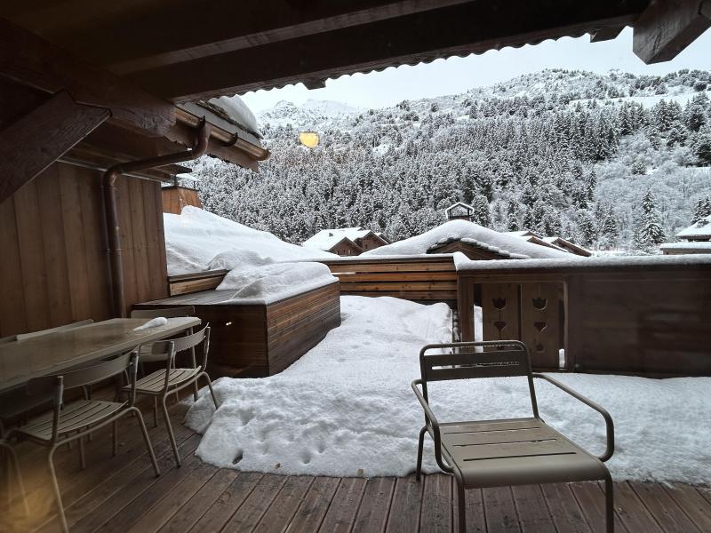 Vacanze in montagna Appartamento 4 stanze per 6 persone (8) - Les Chalets de Tueda - Méribel-Mottaret - Terrazza