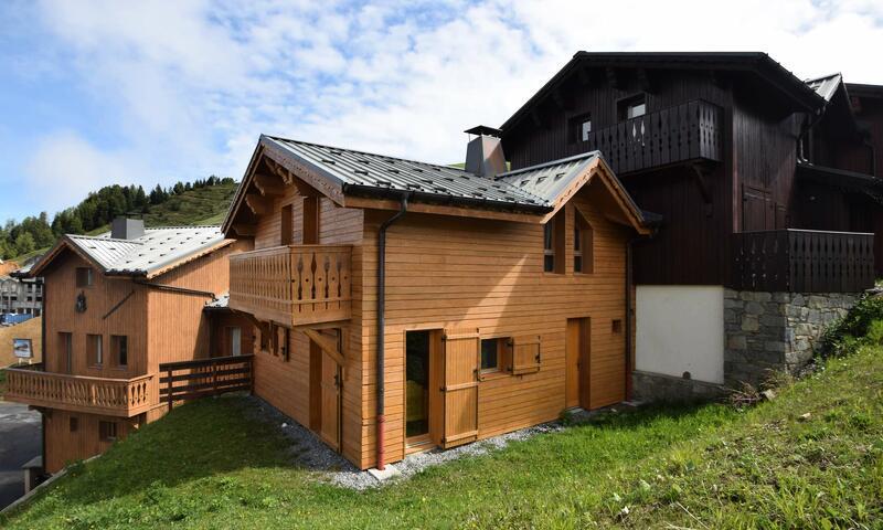 Skiverleih 5 Zimmer Chalet für 10 Personen (76m²-1) - Les Chalets des Alpages - Maeva Home - La Plagne - Draußen im Sommer