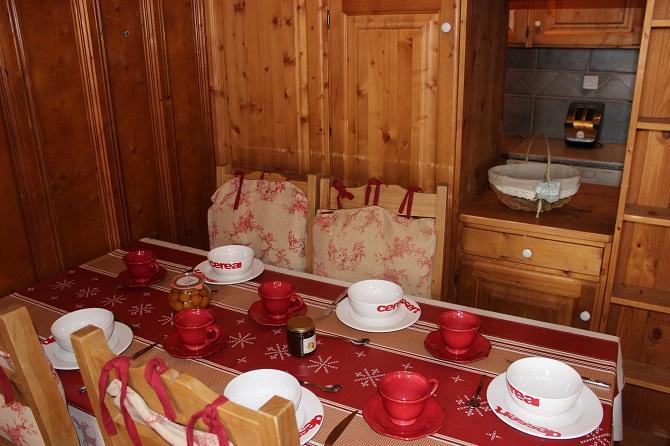 Urlaub in den Bergen 3-Zimmer-Holzhütte für 6 Personen (644) - Les Chalets des Balcons - Val Thorens - Wohnzimmer