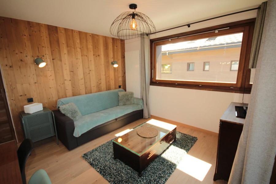 Urlaub in den Bergen 3-Zimmer-Appartment für 6 Personen (G32) - Les Chalets des Cimes - Les Saisies - Wohnzimmer
