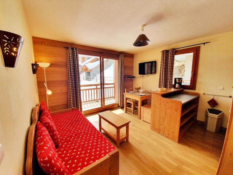 Holiday in mountain resort 2 room apartment 4 people (B53) - Les Chalets des Rennes - Vars - Living room