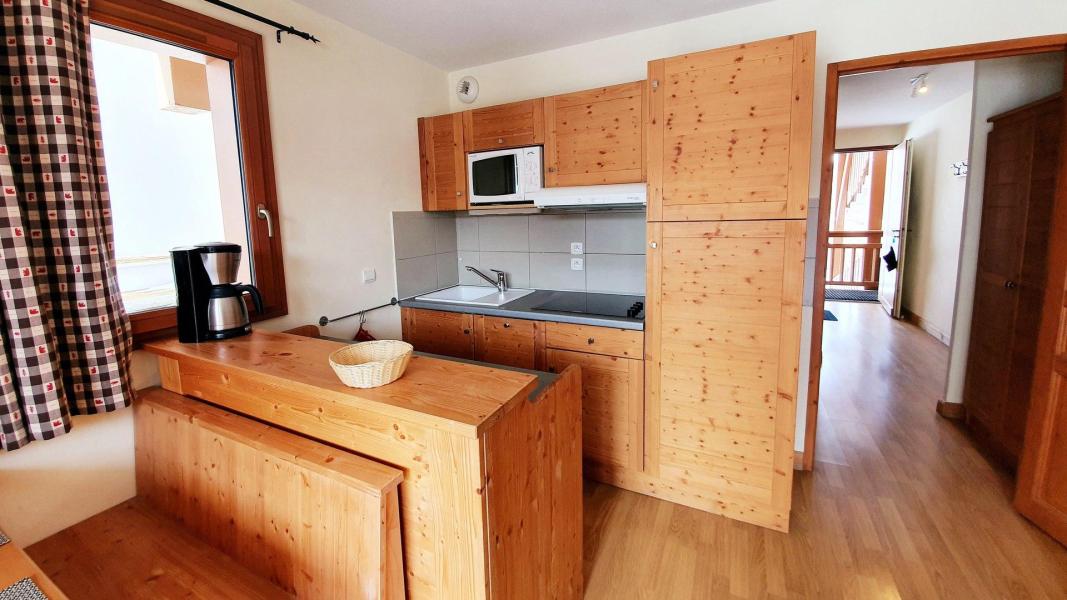 Urlaub in den Bergen 2-Zimmer-Appartment für 4 Personen (B53) - Les Chalets des Rennes - Vars - Küche