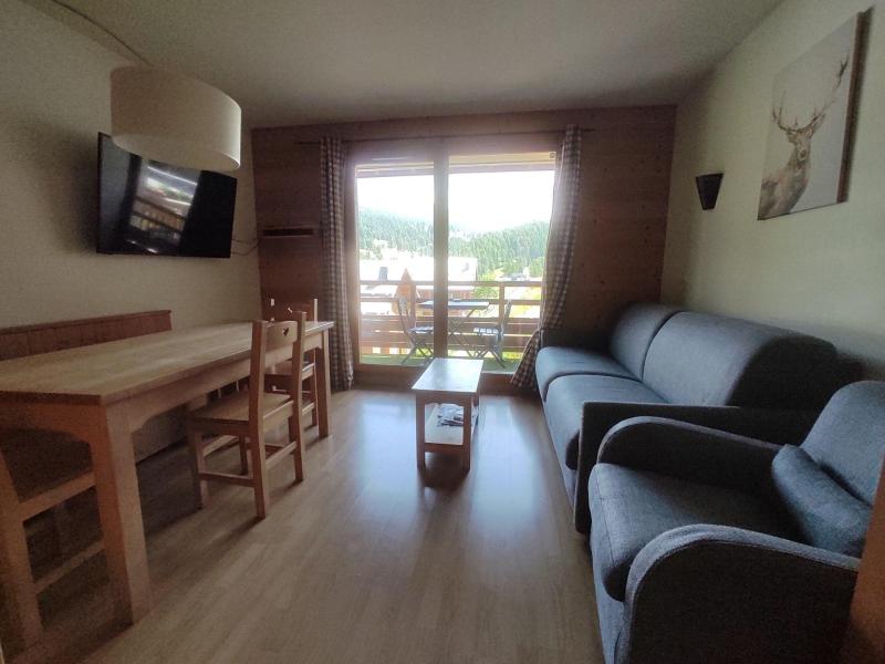 Holiday in mountain resort 3 room duplex apartment 6 people (E31) - Les Chalets des Rennes - Vars - Living room
