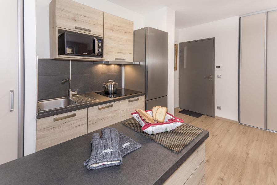 Urlaub in den Bergen 3-Zimmer-Appartment für 6 Personen (16B) - Les Chalets des Rennes - Vars - Küche