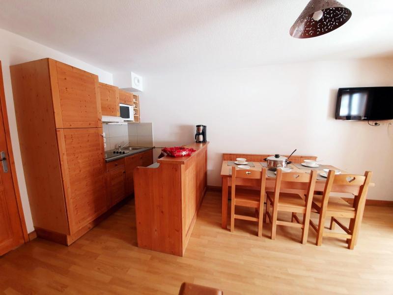 Urlaub in den Bergen 3 Zimmer Maisonettewohnung für 6 Personen (B41) - Les Chalets des Rennes - Vars - Küche