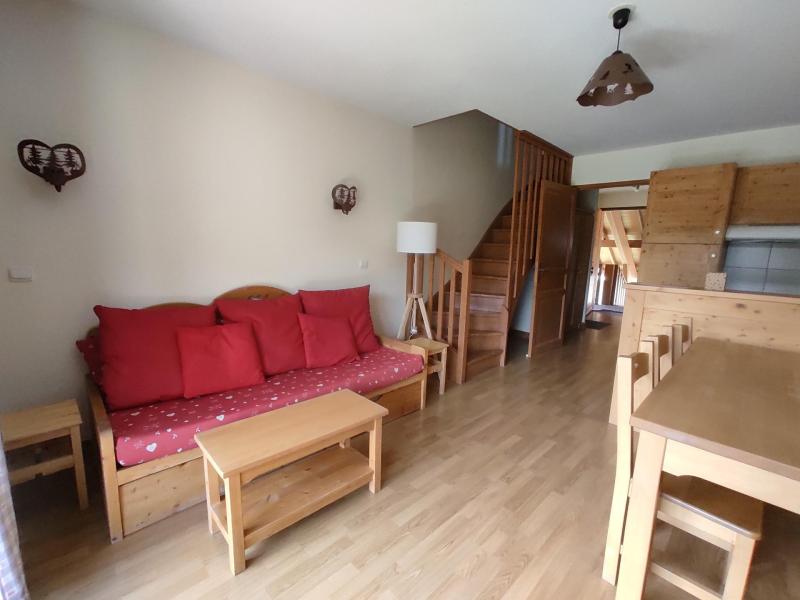 Urlaub in den Bergen 3 Zimmer Maisonettewohnung für 6 Personen (G31) - Les Chalets des Rennes - Vars - Wohnzimmer