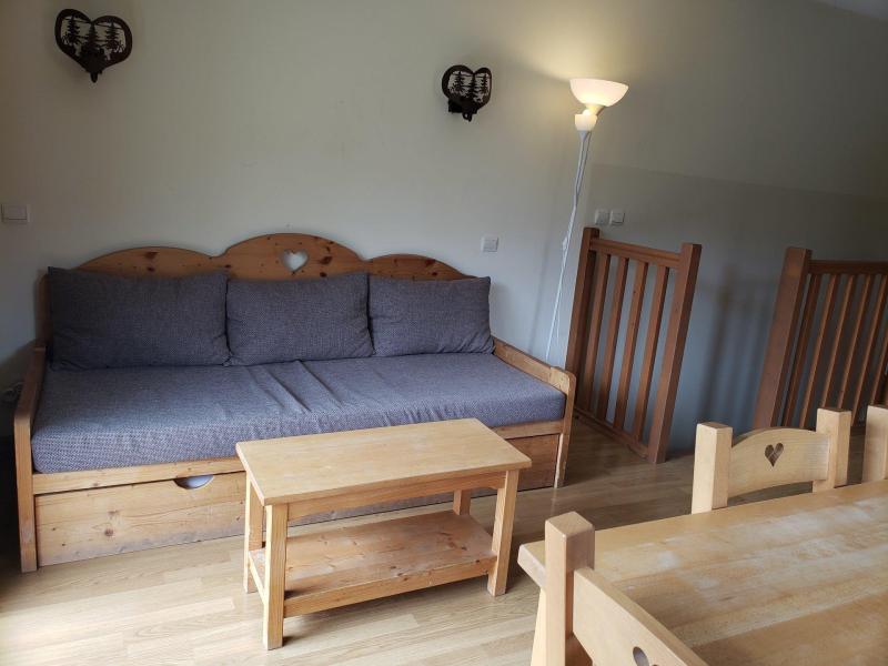 Urlaub in den Bergen 4 Zimmer Maisonettewohnung für 8 Personen (G11) - Les Chalets des Rennes - Vars - Wohnzimmer
