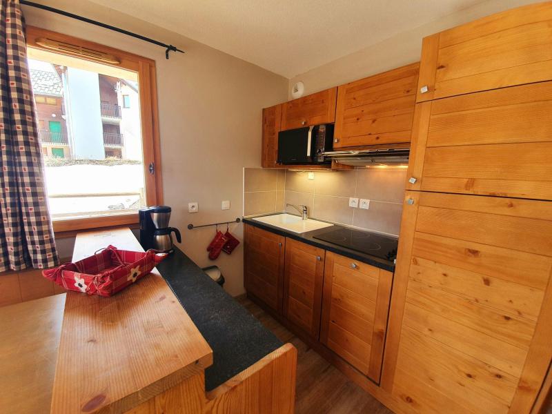 Wakacje w górach Apartament 2 pokojowy 4 osób (A53) - Les Chalets des Rennes - Vars - Kuchnia