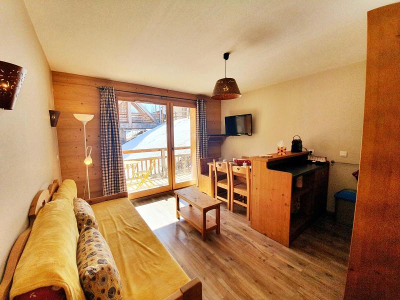 Vakantie in de bergen Appartement 2 kamers 4 personen (A44) - Les Chalets des Rennes - Vars - Woonkamer