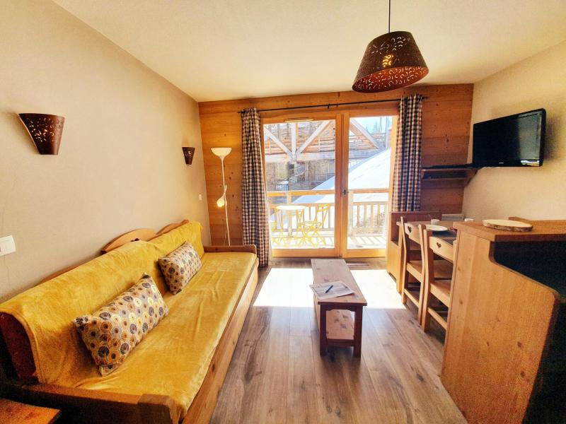 Vakantie in de bergen Appartement 2 kamers 4 personen (A44) - Les Chalets des Rennes - Vars - Woonkamer