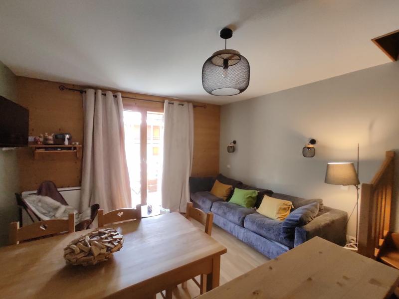 Vakantie in de bergen Appartement duplex 3 kamers 6 personen (D41) - Les Chalets des Rennes - Vars - Woonkamer