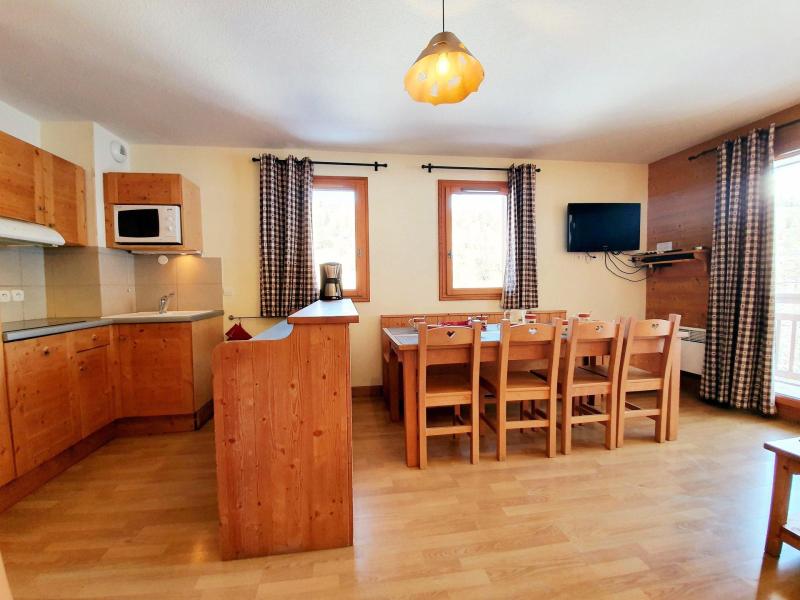 Vakantie in de bergen Appartement duplex 4 kamers 8 personen (G11) - Les Chalets des Rennes - Vars - Keuken