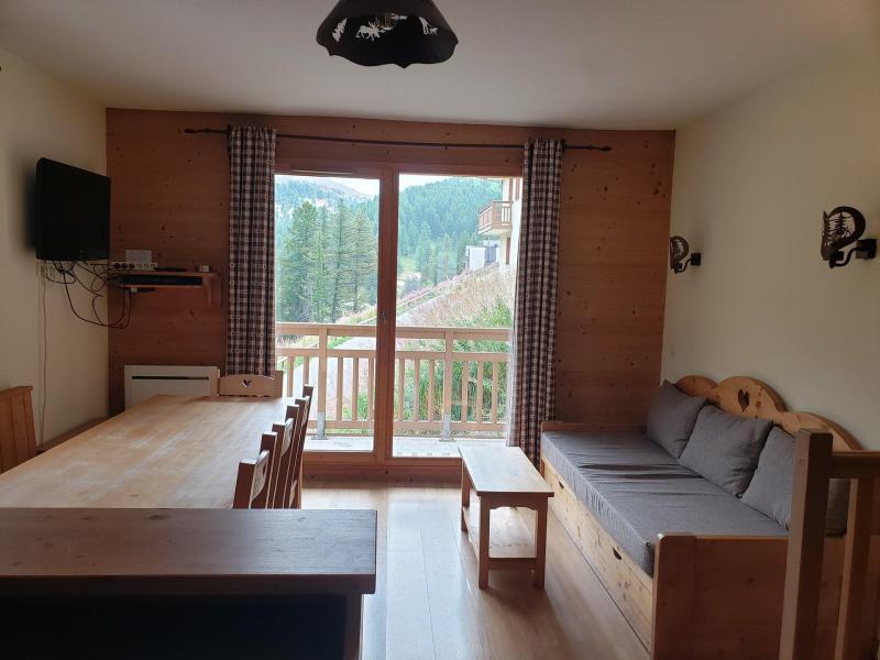 Vakantie in de bergen Appartement duplex 4 kamers 8 personen (G11) - Les Chalets des Rennes - Vars - Woonkamer