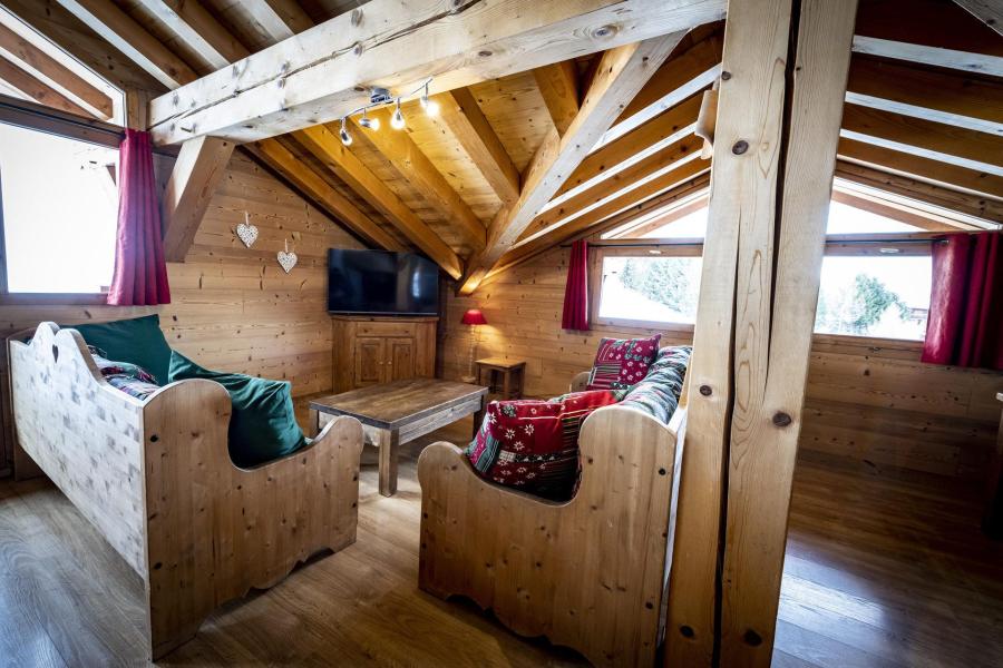 Vacanze in montagna Chalet 8 stanze per 15 persone (Pierra Menta 2) - Les Chalets Du Cocoon - La Plagne - Soggiorno