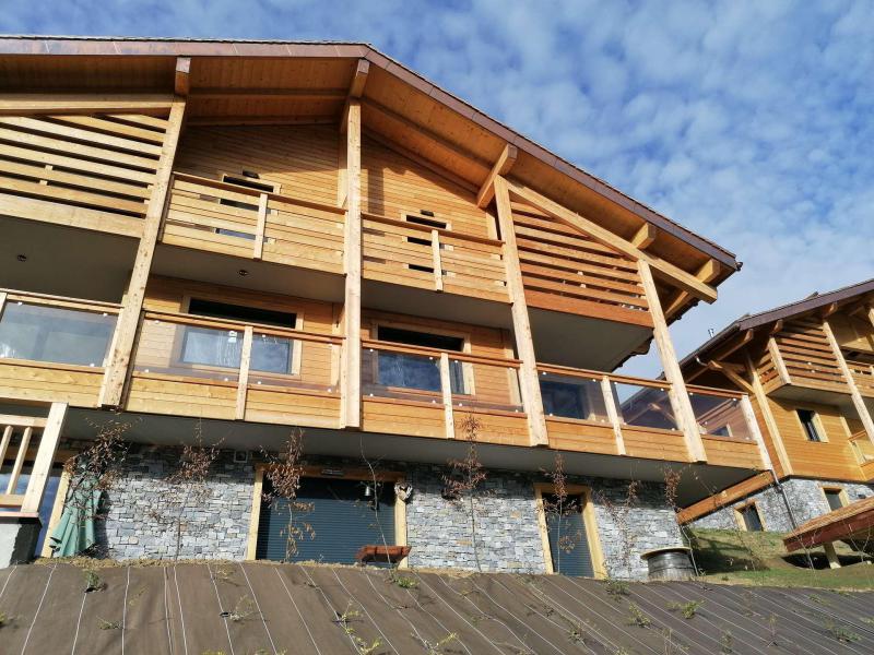 Urlaub in den Bergen 2-Zimmer-Holzhütte für 6 Personen (01) - Les Chalets du Diamant Noir - Le Grand Bornand - Draußen im Sommer