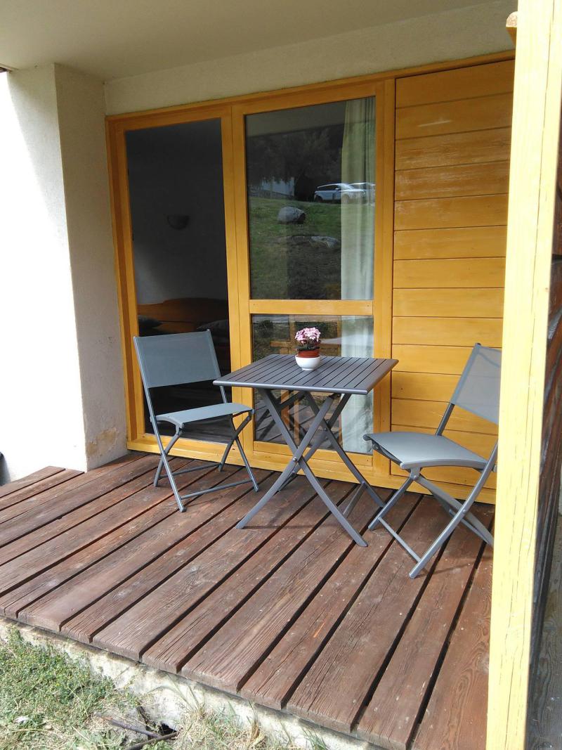 Holiday in mountain resort 3 room apartment 6 people (103) - Les Chalets du Galibier II - Valloire - Terrace